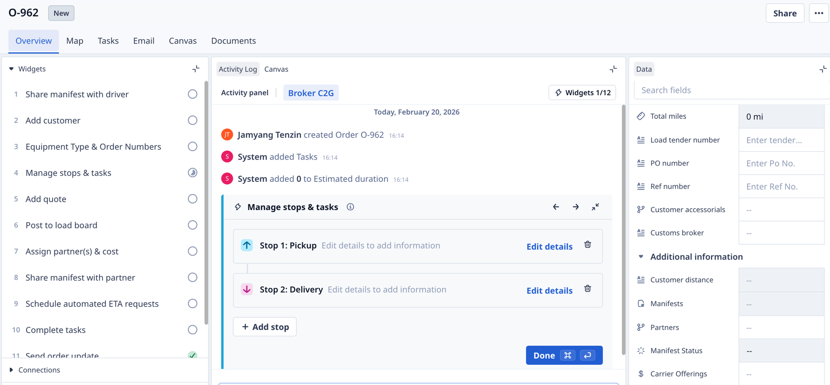 How to customize your workflow with Widget Builder