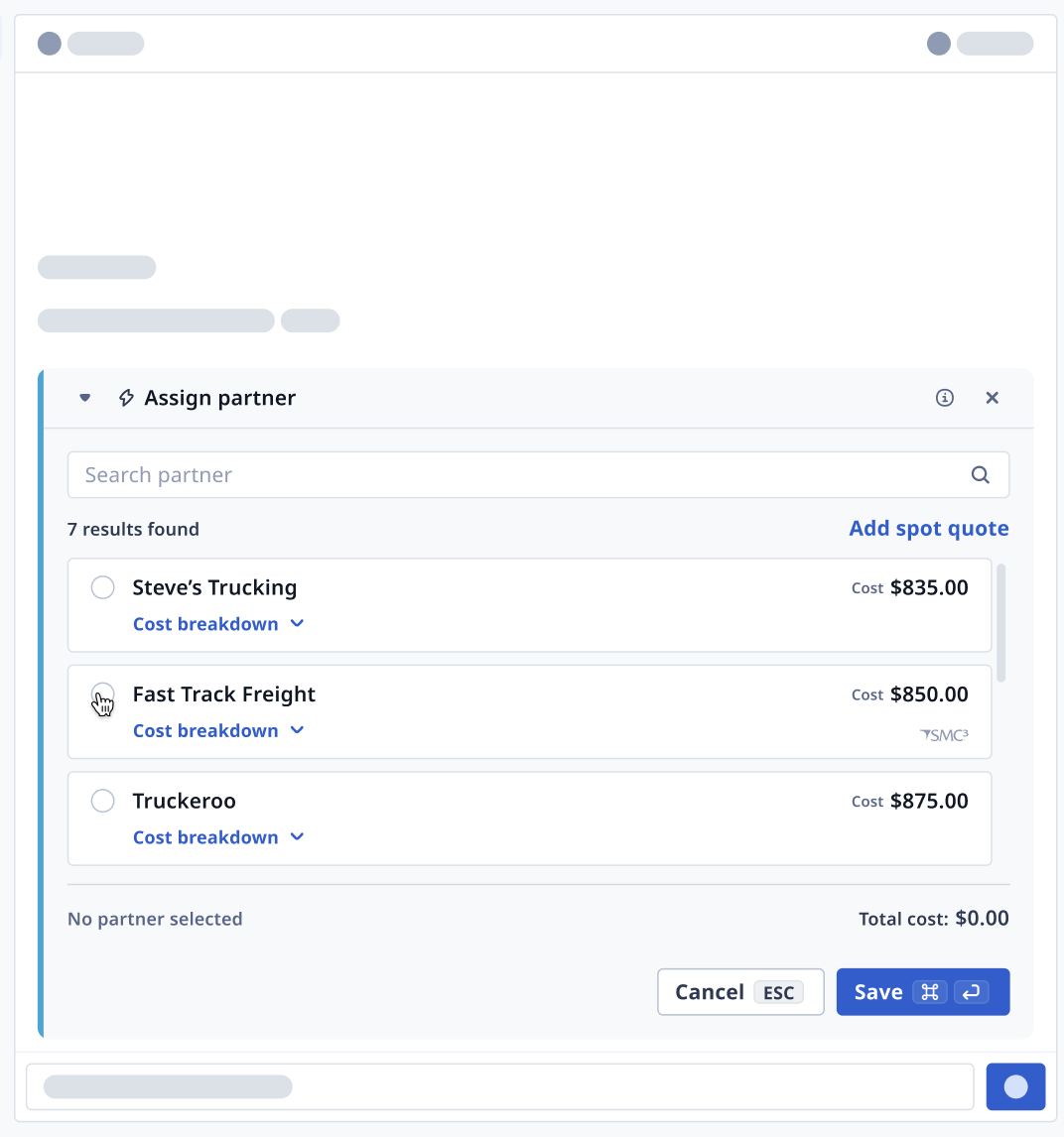 Smc3 Rates SMC3 Integration for Quick Rating