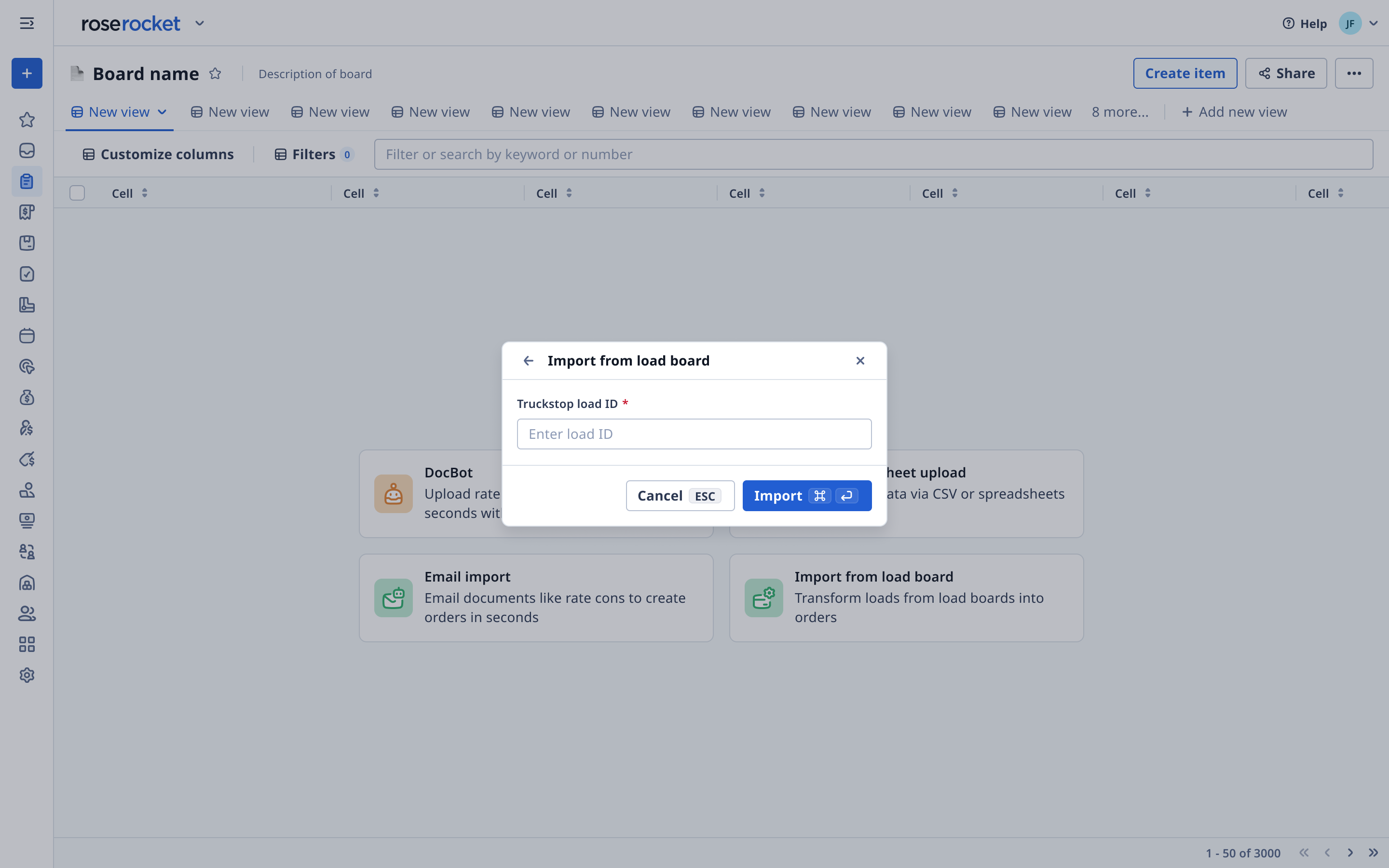 Truckstop Integration: How to Import Loads into Rose Rocket