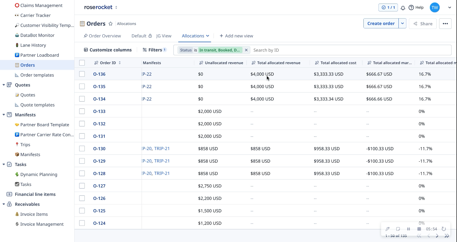 How to Use Manual Cost Allocation in Rose Rocket
